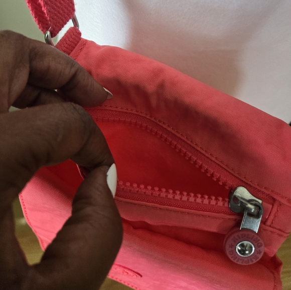 Kipling Crossbody Bag  Coral - Picture 4 of 9